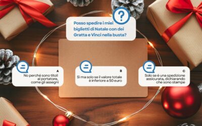 Posso spedire dei Gratta e Vinci con la posta ordinaria?