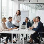 PERSONE AD UN TAVOLO CHE PARLANO DI COME Integrare incassi e pagamenti digitali nei software